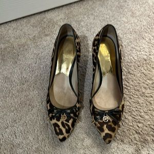 MICHAEL MICHAEL KORS - cheetah print heels size 7.5